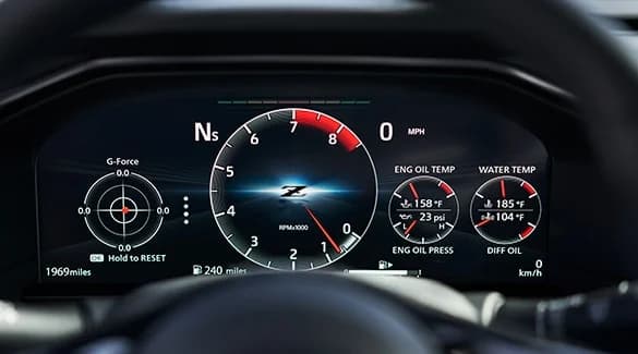 Nissan Z Digital Dashboard